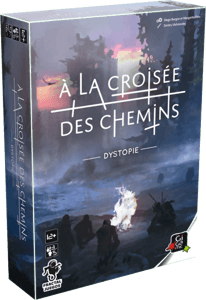 Couverture de A la croisée des chemins : dystopie