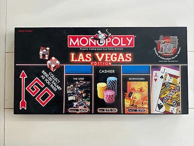 Boîte du jeu : Monopoly Las Vegas Edition