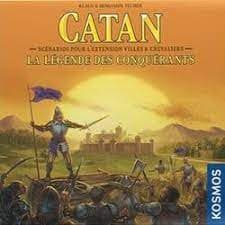 Couverture de Catan : Villes et Chevaliers - La Légende des Conquérants