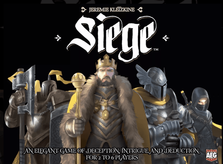 Boîte du jeu : Siege