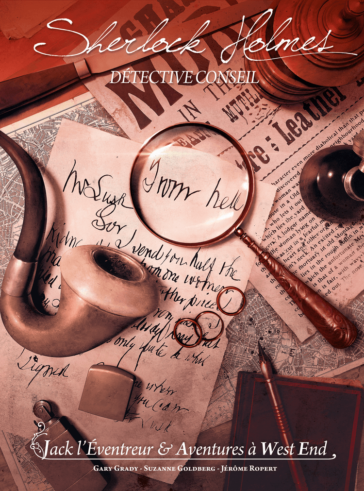 Boîte du jeu : Sherlock Holmes Detective Conseil : Jack l'Eventreur & Aventures à West End