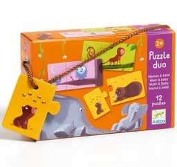 Couverture de Puzzle Duo Mamans et Bébés