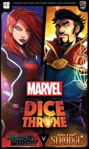 Couverture de Marvel Dice Throne : Black Widow v. Doctor Strange