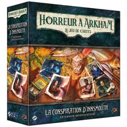 Couverture de Horreur à Arkham : Le Jeu de Cartes -La Conspiration d'Innsmouth : Investigateurs