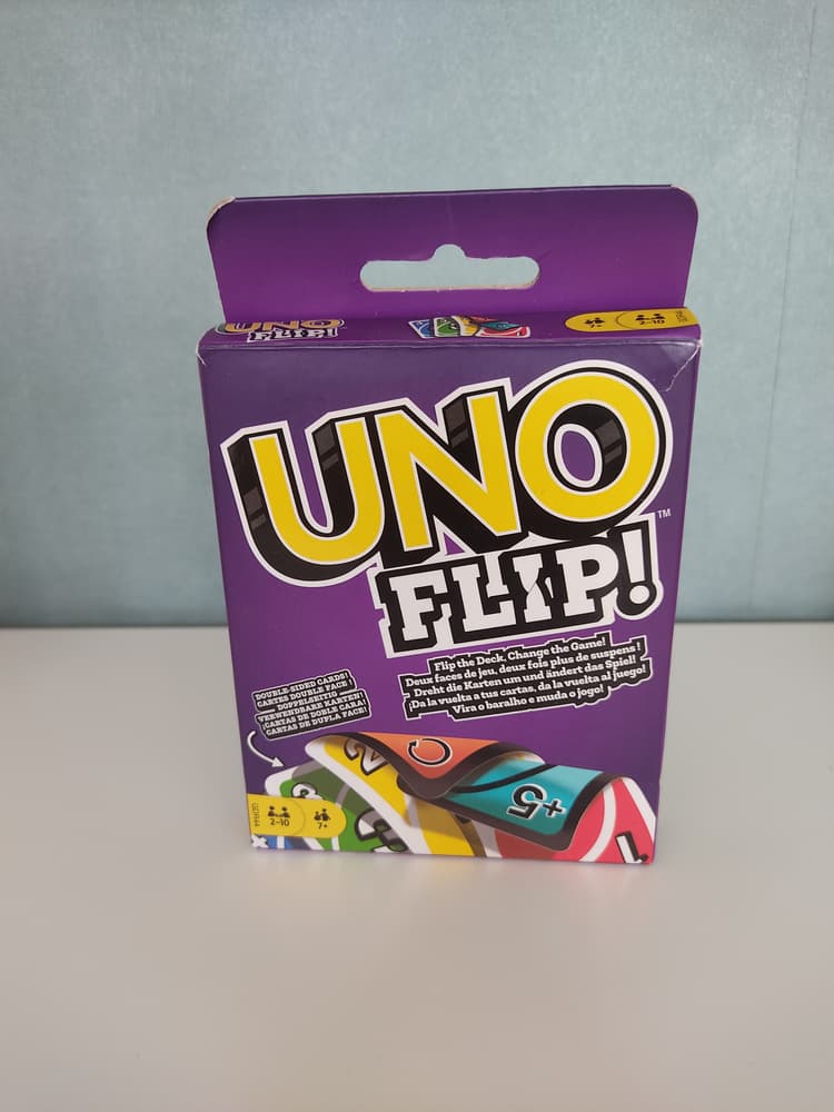 Boîte du jeu : Uno flip