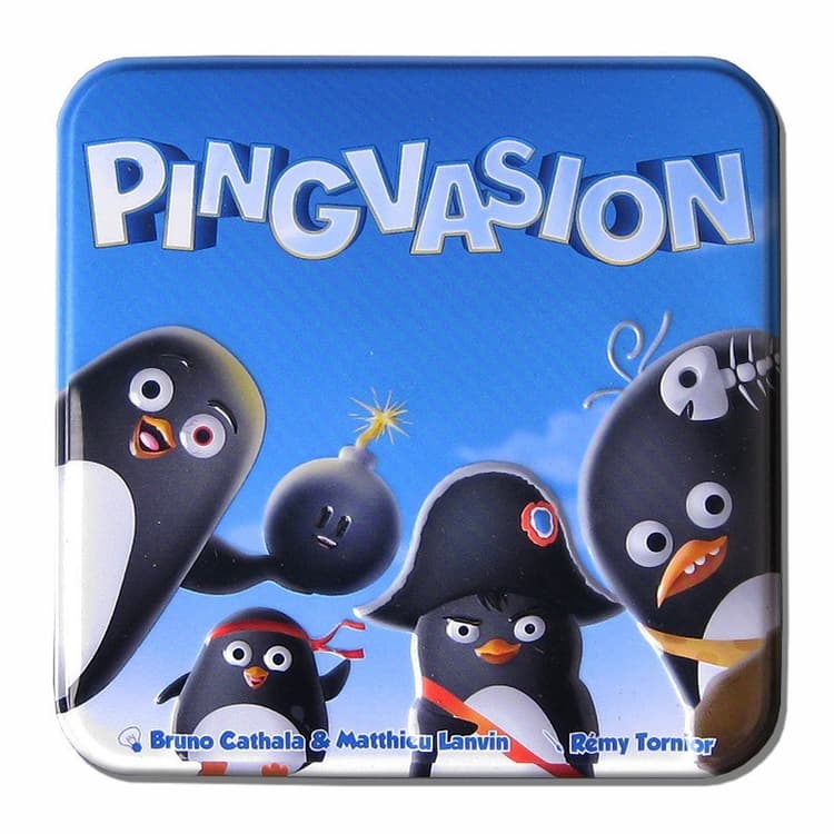 Boîte du jeu : Pingvasion