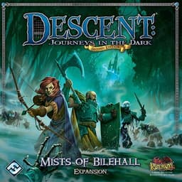 Couverture de Descent: Voyages dans les Ténèbres (Seconde edition) – Les Brumes d'Amercastel