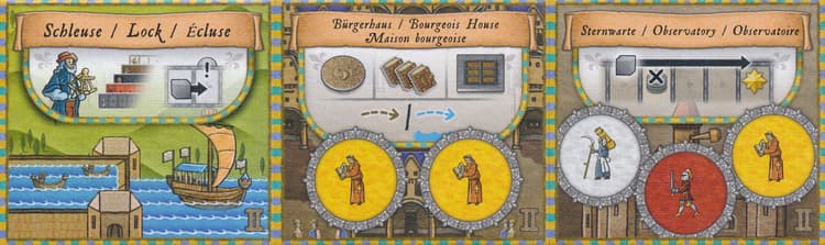 Boîte du jeu : Orléans - Extension 'Nouvelles Tuiles de Lieu - New Place Tiles - Neue Ortskarten n° 4'