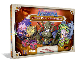 Couverture de Masmorra : Les Donjons d'Arcadia - Set des dés monstres