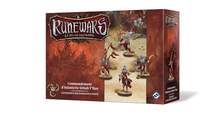 Boîte du jeu : Runewars - Commandement d’Infanterie Uthuk Y’llan
