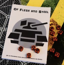 Couverture de Of Flesh and Steel