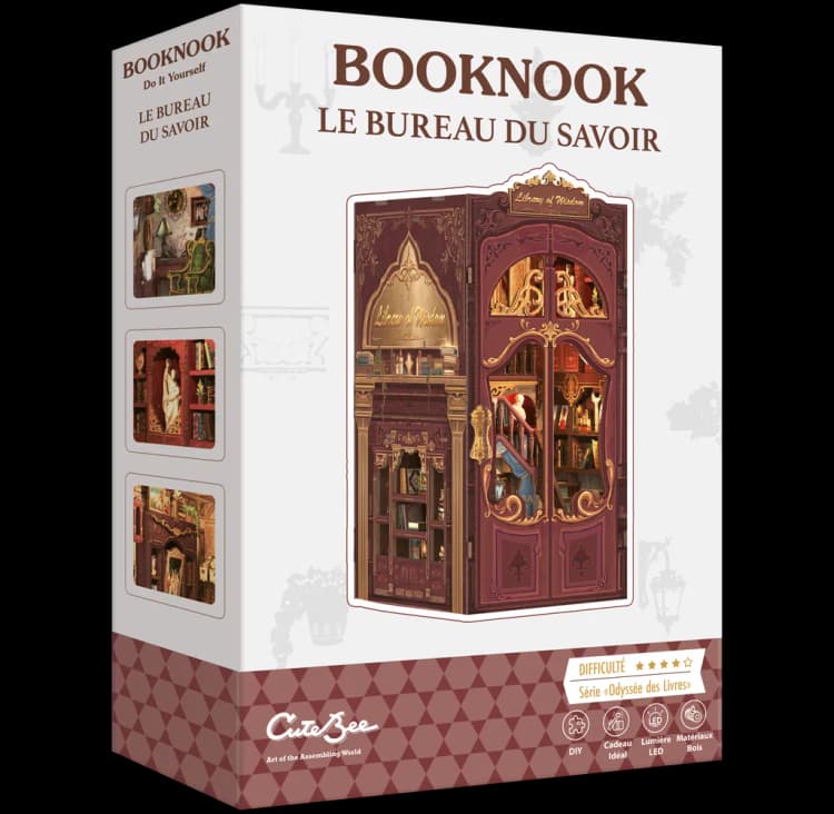 Boîte du jeu : Booknook : Le Bureau du Savoir