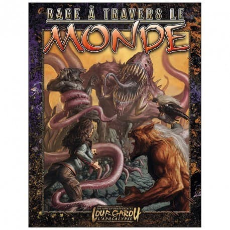 Boîte du jeu : Loup-Garou L'Apocalypse 20ème Anniversaire - Rage à Travers le Monde