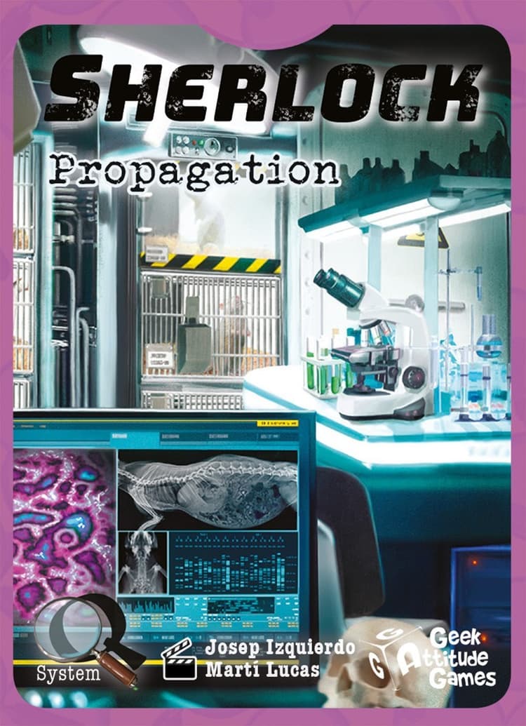 Boîte du jeu : Sherlock : Propagation