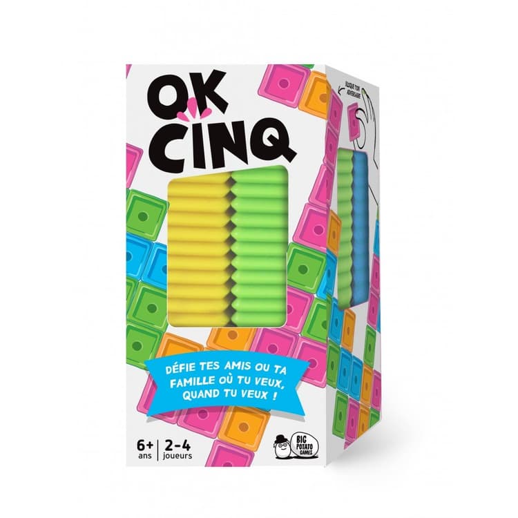 Boîte du jeu : OK Cinq