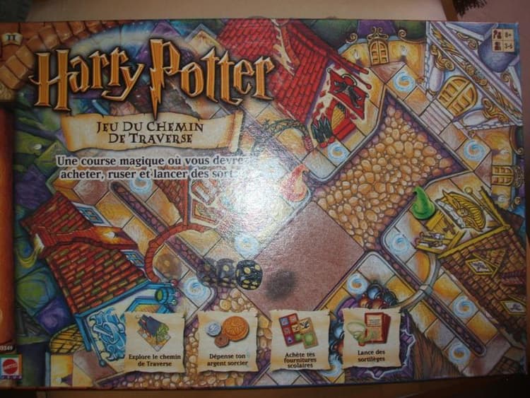 Boîte du jeu : Harry Potter : Jeu du Chemin de Traverse