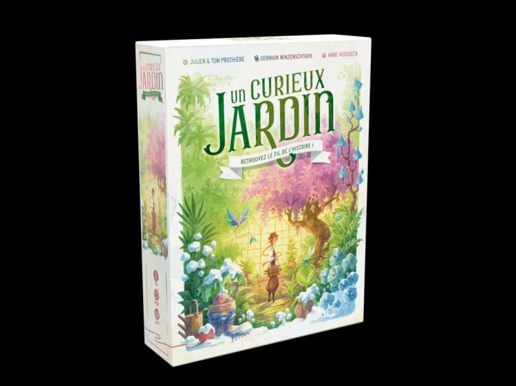 Boîte du jeu : Un Curieux Jardin