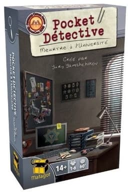 Couverture de Pocket Detective : Meurtre à l'Université