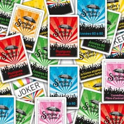 Couverture de Singin' in the Game! : les 55 cartes goodies