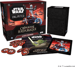 Couverture de Star Wars Unlimited : Crépuscule de la République - Avant-Première