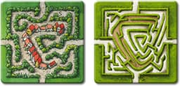 Couverture de Carcassonne : Le Labyrinthe/Labyrinth / Das Labyrinth