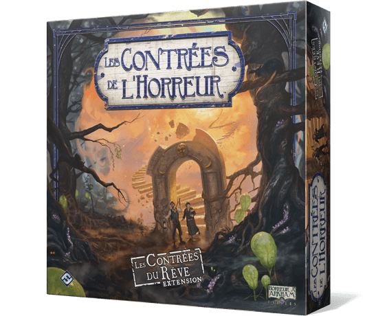 Boîte du jeu : Les Contrées de l'Horreur - Extension Les Contrées du Rêve