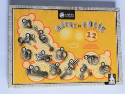 Couverture de Métal en folie 12 casse-têtes métalliques