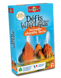 Couverture de Défis Nature Incroyable planète Terre