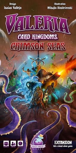 Couverture de Valeria: Card Kingdoms – Crimson Sea