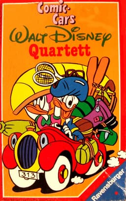Couverture de Comic-cars Walt Disney Quartett