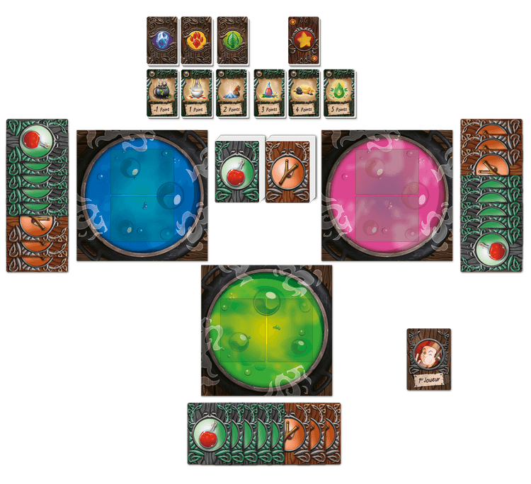 Boîte du jeu : L'École de Nicolas Flamel