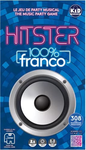 Boîte du jeu : Hitster : 100% Franco