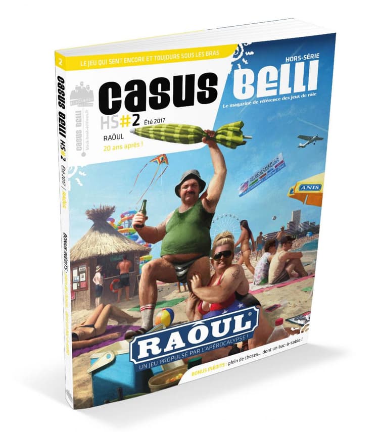 Boîte du jeu : Raôul, le jeu de rôle qui sent sous les bras