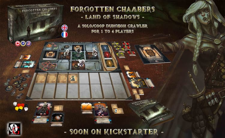 Boîte du jeu : Forgotten Chambers