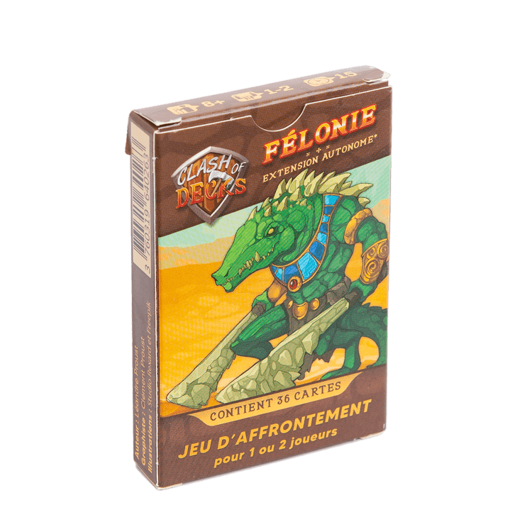 Boîte du jeu : Clash of Decks - Extension autonome Félonie