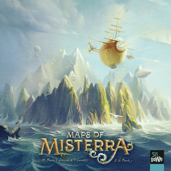 Boîte du jeu : Maps of misterra