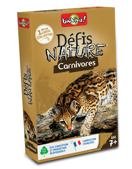 Boîte du jeu : Défis Nature Carnivores
