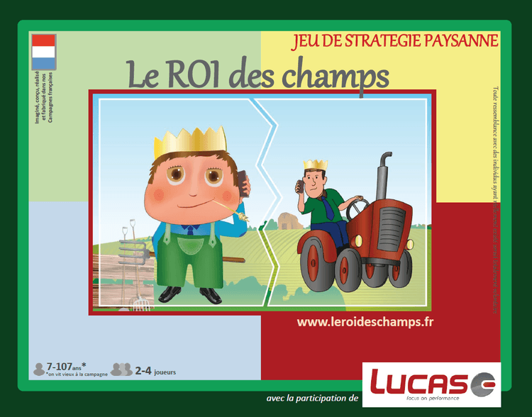 Boîte du jeu : LE ROI DES CHAMPS