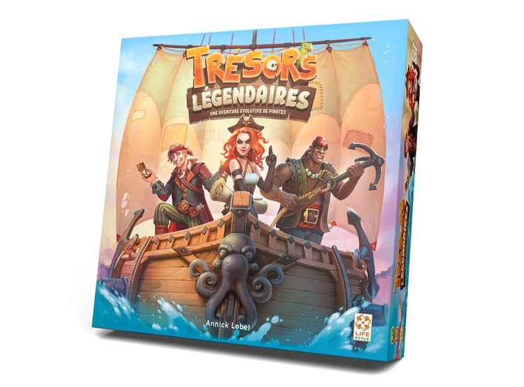 Boîte du jeu : Trésors Légendaires