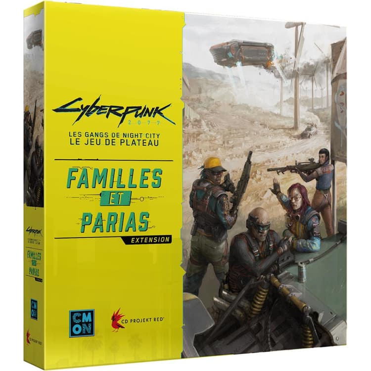 Boîte du jeu : Cyberpunk 2077 : Families and Outcasts