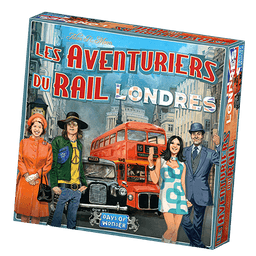 Couverture de Les Aventuriers du Rail : Londres