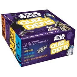 Couverture de Star wars quiz et défis