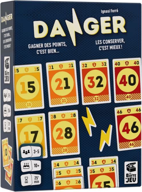 Boîte du jeu : Danger