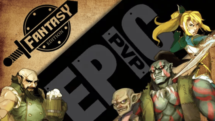 Boîte du jeu : Epic PVP: Fantasy