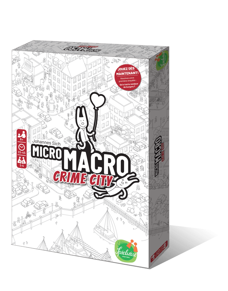Boîte du jeu : MicroMacro Crime City