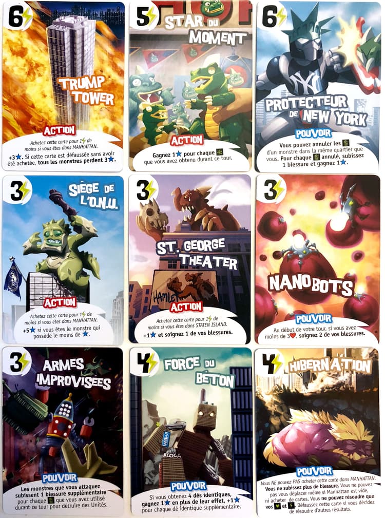 Boîte du jeu : King of New York : Set 9 cartes promos