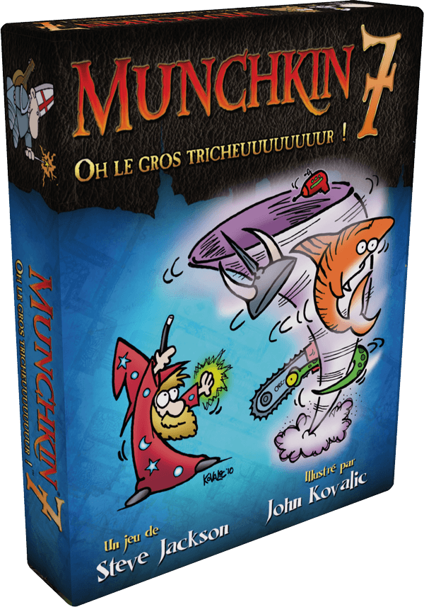 Boîte du jeu : Munchkin 7 : Oh le Gros Tricheur !