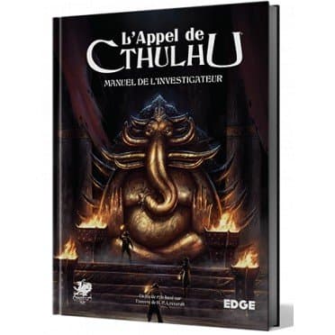 Boîte du jeu : L'appel de Cthulhu - Manuel de l'investigateur
