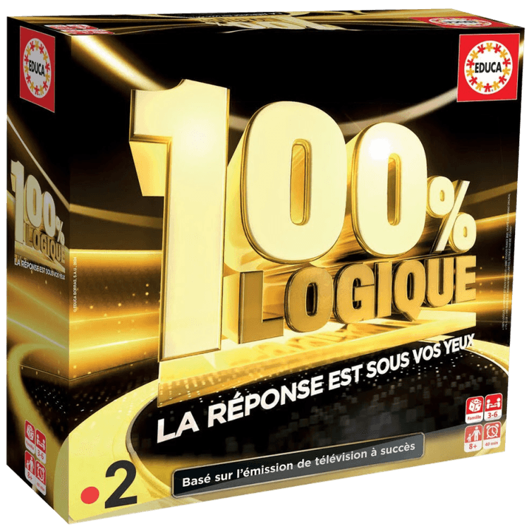 Boîte du jeu : 100% Logique
