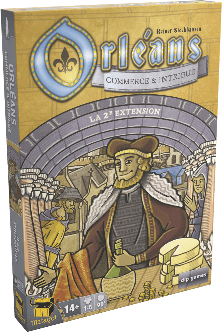 Boîte du jeu : Orléans : Commerce et Intrigue